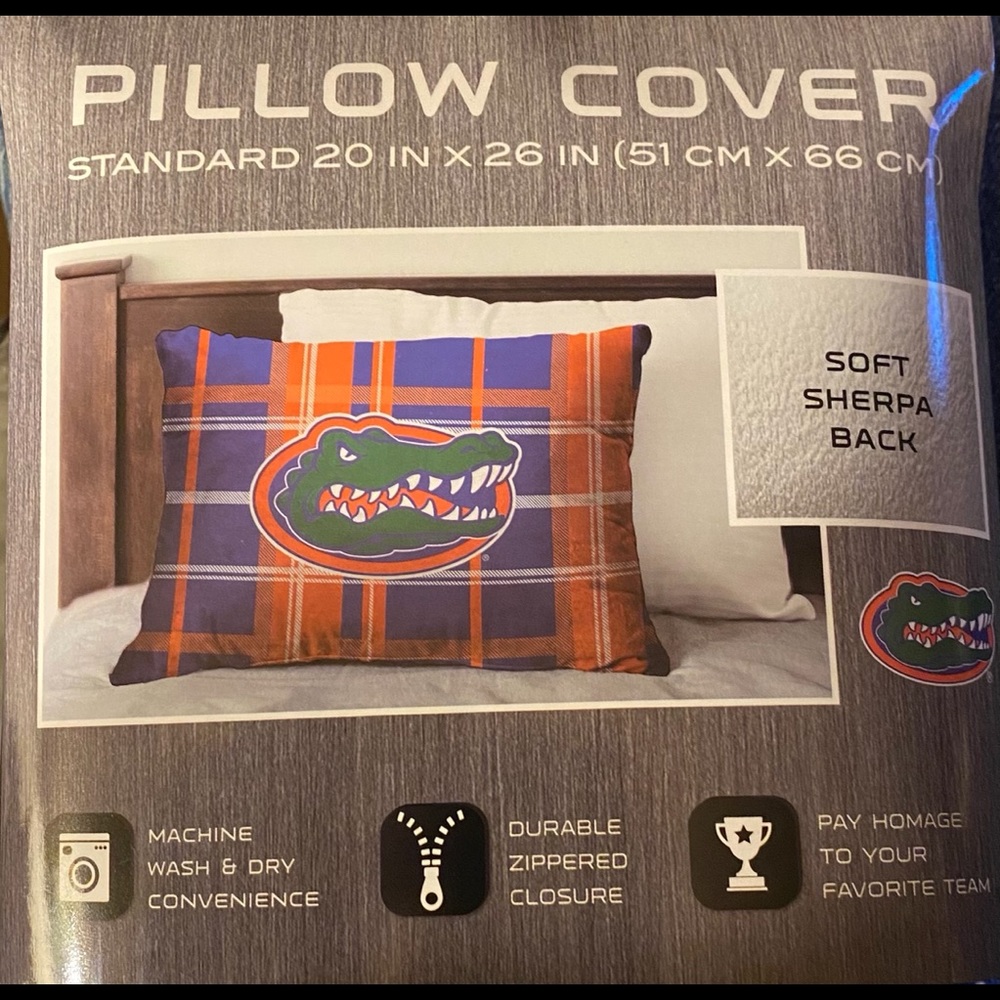 University Of Florida Gator Standard Pillow Cover